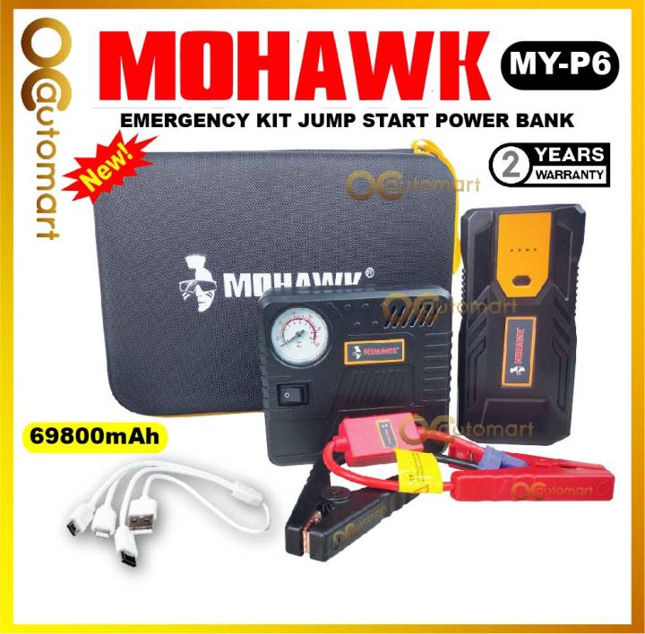 Car Battery Charger Jump Starter Booster Jumper Box Power Bank