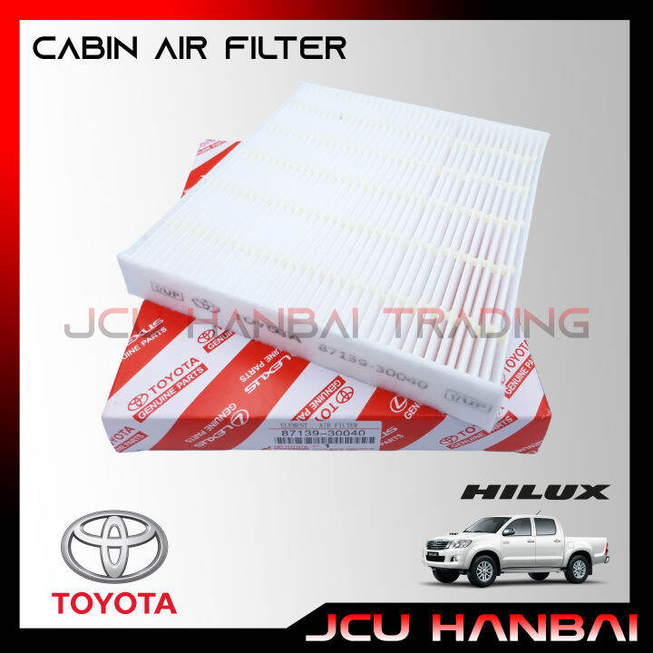 Hilux on sale cabin filter