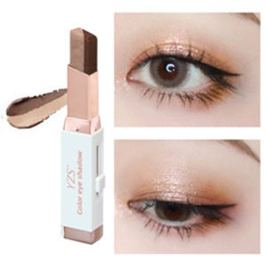 Velvet Gradient Two-tone Eyeshadow Stick Eye Makeup Eyeshadow Pen Waterproof Sweatproof Makeup Eye Shadow