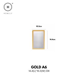 Homlly Easy Change Magnetic Picture Frames with Self Adhesive Backing