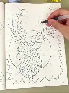 Defasilk    Attention Enhancing Dot to Dot Book