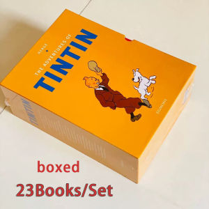 (23 Large Size Books)The Adventures of TINTIN English Comics