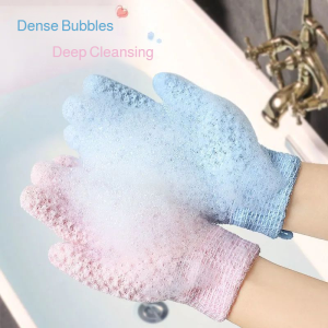 Bath Ball High Stain Removal Ability Abrasion Resistance Bath Towel Deep Cleansing Wide Range of Applications