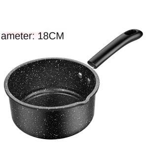 【eoxjk】(Spot) Maifan Stone Pot Milk Pot Soup Pot Frying Pot Small Pot Complementary Food Pot Stew Pot Breakfast Pot Kitchen Kitchenware