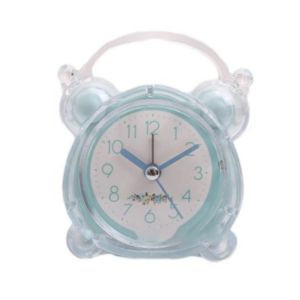 JIJES Luminous Luminous Alarm Clock With Light Cute Small Desk Clock Portable Rural Silent Alarm Clock