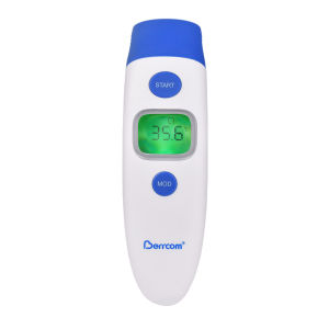 Berrcom 3 in 1 Forehead & Ear & Indoors Non-contact Thermometer with Two Color Back-light Body / Object Touch-less Digital Thermometer with Fever Alert