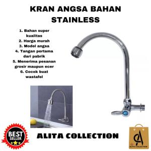 KRAN ANGSA BESI STAINLESS STELL PREMIUM FLEXIBEL UNTUK CUCI PIRING DAPUR HARGA MURAH BARANG BERKUALITAS PROMO DISKON TERLARIS
