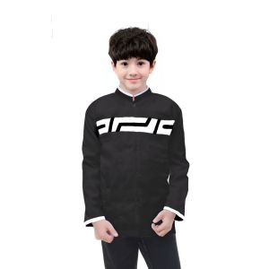 New motif baju koko anak laki laki warna putih lengan panjang umur 12 13 tahun pakian muslim anak kekinian koko boys kids