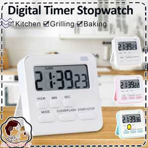 Kids Study Timer Student Learning Mute Timer Digital Alarm Clock Kitchen Baking Timer