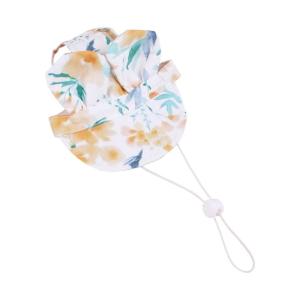 Lovely Pet Sun Hat For Kitten And Dogs Sun Shield Adjustment Fabric Summer Outdoor Accessory With Ventilated Ear