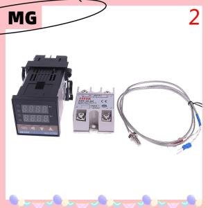 【Magical House】 [ New Hot Fashion] 100-240VAC PID REX-C100 Temperature Controller SSR-40A Thermocouple