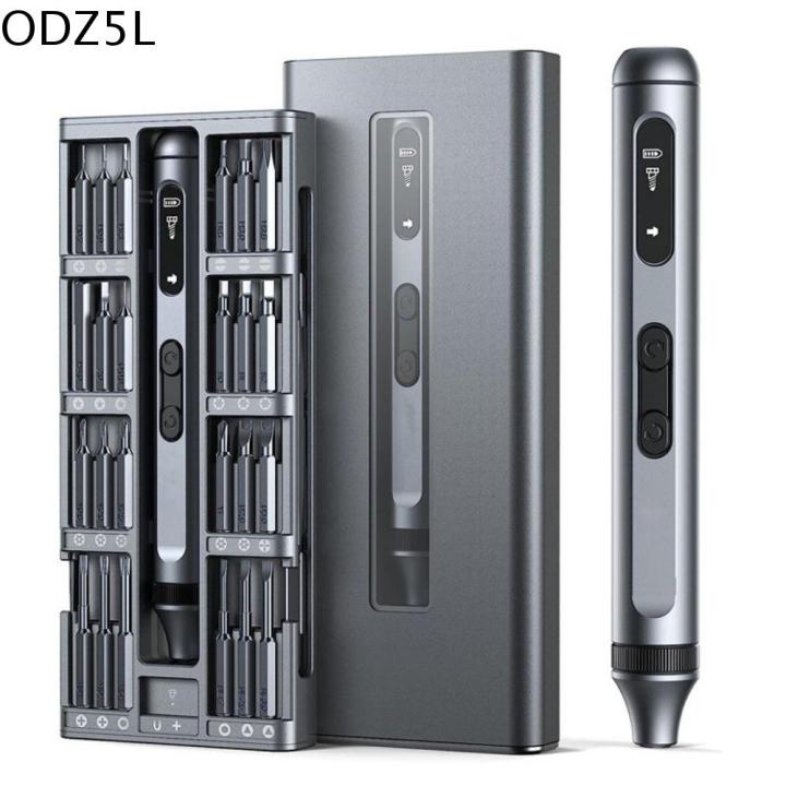 ODZ5L Chính xác Bộ tuốc nơ vít điện Từ tính 50 trong 1 Bộ đầu vít điều ...