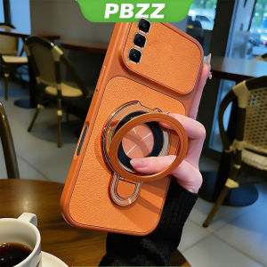 Case for infinix hot 50 60 pro plus hot 50i 60i 4g 60 pro+ 5g 60i 4g phone casing Softcase Silicone shockproof Cover new design aesthetic cute Orange with holder for girls KNUZJ1