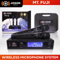 Original Joson Professional Dual Wireless Microphone For Karaoke MT.Fuji/MT.Mayon. 