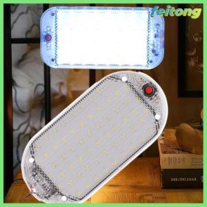 【feitong】🚕🚕【HOT SALE】 โคมไฟเพดานภายในรถ1ชิ้นสำหรับรถบ้าน LED บาร์12V-85V ไฟ LED ติดหลังคารถแบบสากลไฟอ่านหนังสือท้ายรถ