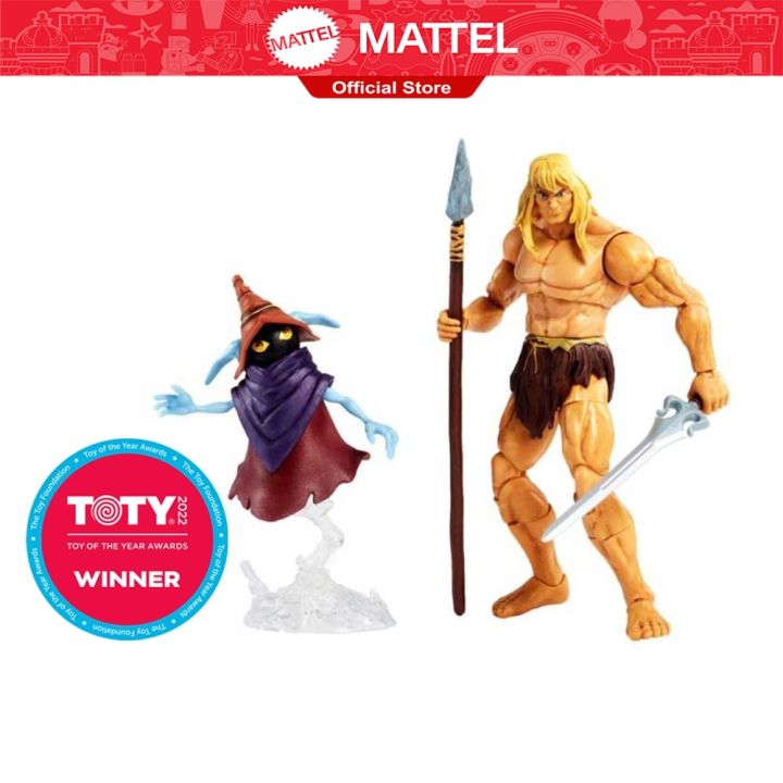 Figurine Masters Of The Universe Origins - He-Man Savage & Orko - Mattel Neuve Scellée