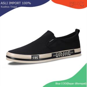 Prelesty Sepatu Pantofel Pria Kerja Santai Semi Formal Kuliah Sekolah Kekinian Sepatu Casual Slip On Tanpa Tali Kantor Murah 322