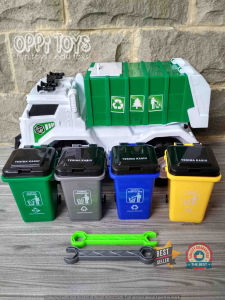 Mainan Truck Sampah Jumbo - Mainan Tempat Sampah Dan Truk - Mainan Garbage Truck - Truck Sampah Jumbo