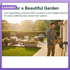 【CANAMEK】 3 4 inch mưa xô diverter Kit PVC van phụ kiện kết nối nhiệm vụ nặng nề cho DIY Roof nước thu hoạch thiết lập