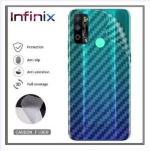SKIN CARBON INFINIX S4 / S5 / S5 LITE / SMART HD SMART 3 PLUS / SMART 4 / SMART 5 / SMART 6 / SMART 6 PLUS / SMART 7 / SMART 8 STIKER GARSKIN ANTI GORES BELAKANG HP