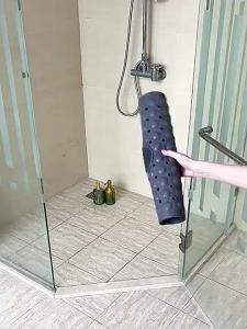 ❤️ ‍ Dlight Anti Slip Bathroom Floor Mat with Suction Massage Bath Mat Shower Safety