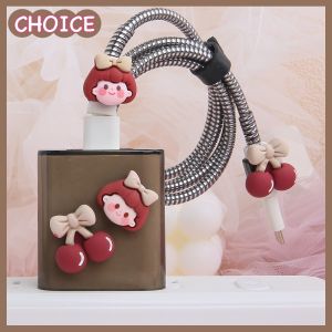 VIVO 66W Charger Protector Set for 80W Type C Fast Quick for  V27 V25PRO Charger Cover 6se/Y77/Z6/X80/S16/S15Pro Fast Charging Cable Protector [cchoice]