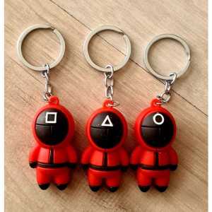 Berkattoserba GANTUNGAN KUNCI SQUID GAME KEY CHAIN SQUID GAME