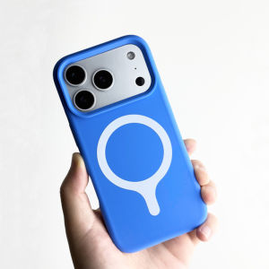 Magne Liquid Silicone for MagSafe Phone Case for iPhone 17 17Pro Max 16 Pro Wireless Charging Soft Bumper Shockproof Cover