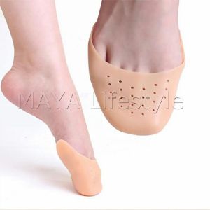 MAYA ซิลิโคนถนอมปลายเท้า แผ่นปิดนิ้วเท้า ซิลิโคนบัลเล่ต์ รองเท้าส้นสูง silicone toe cover