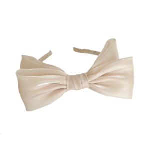 Chân váy lưới thanh lịch Bowtie Headband cao Skull hairband ren pháp Bowknot hairhoop cho nữ teaparty tóc hình trang trí