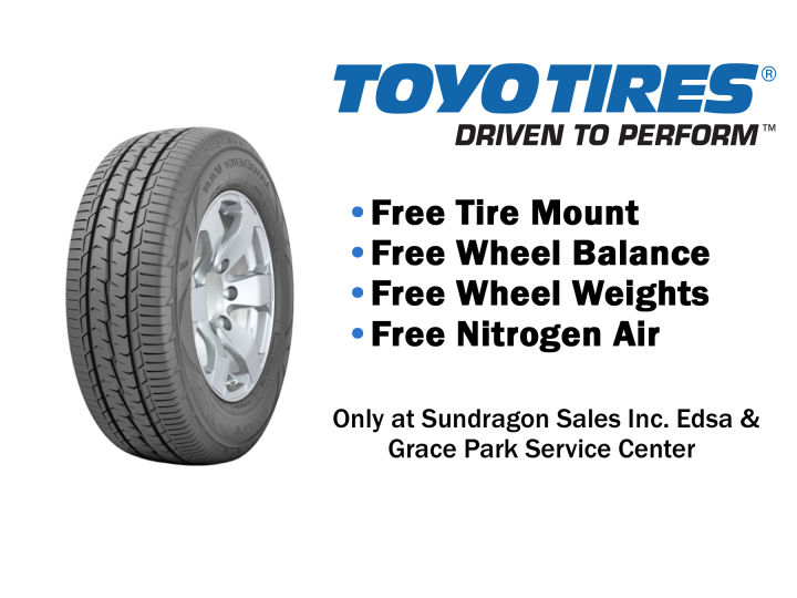 Toyo 195 R15C 8PR 106S NanoEnergy Van (NEVA) Tire (PROMO PRICE) | Lazada PH