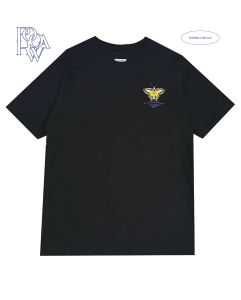 POOHWA BRAND T-Shirt OVER SIZE เสื้อยืดสกรีนลายผีเสื้อ