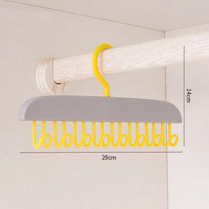 Reviln ไม้แขวนเสื้อ พลาสติกแบบยาว ประหยัดพื้นที่ clothes hanger