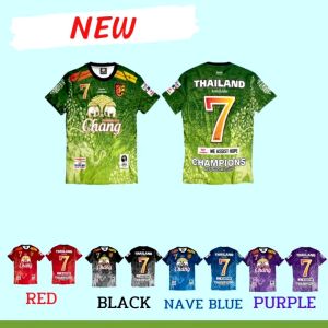 เสื้อกีฬา เสื้อบอล เสื้อช้าง เสื้อกีฬาพิมพ์ลายทั้งตัว สวมใส่สบาย ผลิตจากผ้าไมโครไฟเบอร์ เหมาะสําหรับทุกชนิดกีฬา สวมใส่ได้ทั้งชายหญิง