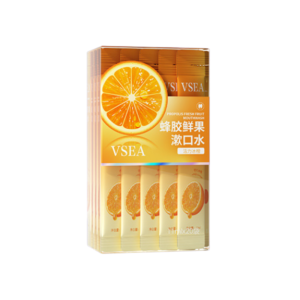 Probiotic Mouthwash Disposable Independent Pack Sterilizes and Removes Bad Breath Freshens Breath to Remove Odor Lasting Fragrance Portable一次性除口臭益生菌漱口水