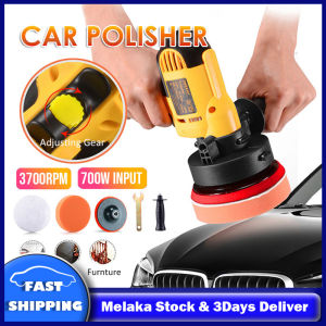 [Ready Stock] 220V Car Polisher Waxing Machine Mesin Polish Kereta Portable Speed Car Beauty Polisher Kit Low Noise Sander Buffer Polishing Machine