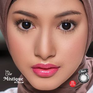 Softlens Normal Living Color MISTIQUE 16mm BIG EYES Gratis Tempat Soflens