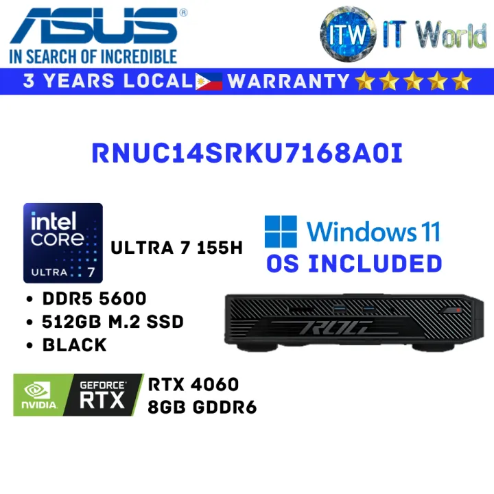 Itw | ASUS ROG NUC: First-Ever Gaming Mini PC with Intel® Core™ Ultra 7 ...