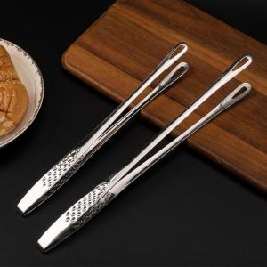 HJKL สเต็กเนื้อย่าง การทำอาหาร มัลติฟังก์ชั่น สไตล์ญี่ปุ่น ด้ามยาว ที่หนีบอาหาร กรรไกรตัดเนื้อ เสิร์ฟตอง เครื่องมือบาร์บีคิว