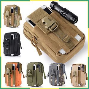 Túi đeo hông để điện thoại cài dây nịt - Đi leo núi đi phượt trekking chạy xe - Nhiều ngăn