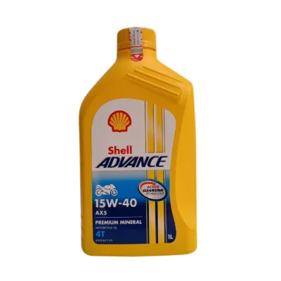 *SHELL ADVANCE AX5 15W-40 (1L)* 15W40 Oli Mesin Motor 4T