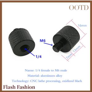 [Falsh F] Conversion Screw Dual Nuts Tripod Mount Screw 1 4 to M4 M5 M6 M8 M10 Inch Projector Bracket Adapter Converter for DSLR Camera Tripod Photography Accessories