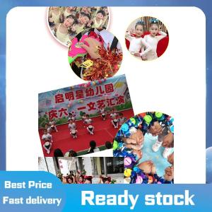 Sports🚴🏻♀️ 2 cái áp dụng cho Trò chơi thể thao pompoms 7 phong cách cổ vũ hoa bóng hiệu suất khiêu vũ cổ tay hoa trò chơi thể thao Vòng đeo tay