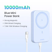 UGREEN 5000mAh/10000mAh PD 20W Powerbank USB Type C Magnetic Wireless Charging Power Bank Portable Charger Compatible for iPhone 17 16 Pro Max iPhone 17 Air Samsung S26 S25 Ultra S24 Pixel Huawei Xiaomi Model: PB561