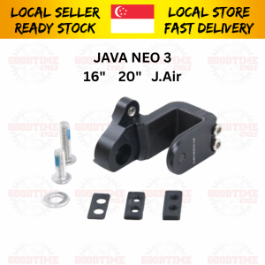 Mr. TiPARTS JN3 E-Hook Adjustable Front Fork E Hook Buckle for Java Neo 3 j.air 16" 20"