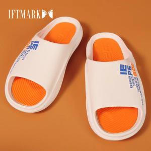 IFTMARK รองเท้าแตะ สำหรับผู้ชาย พื้นหนา กันลื่น ระงับกลิ่น แฟชั่นฤดูร้อน สําหรับ รองเท้าแตะผู้ชาย