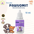 Obat Kucing Muntah Sakit Mual Kembung Stress PAWVOMIT 15 ML Anti Muntah Kucing Herbal. 