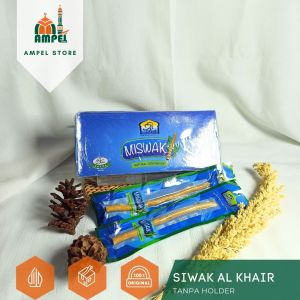 Siwak Basah Al Khair Holder Premium Asli Pakistan Untuk Sunnah Sikat