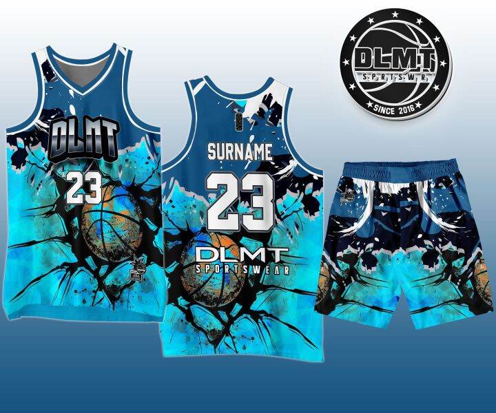 DLMT DESIGN CODE DLMT716 FULL SUBLIMATION JERSEY (FREE CHANGE TEAMNAME ...