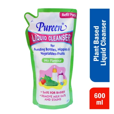 Pureen Liquid Cleanser Refill 600ml 宝宝洗奶瓶液
